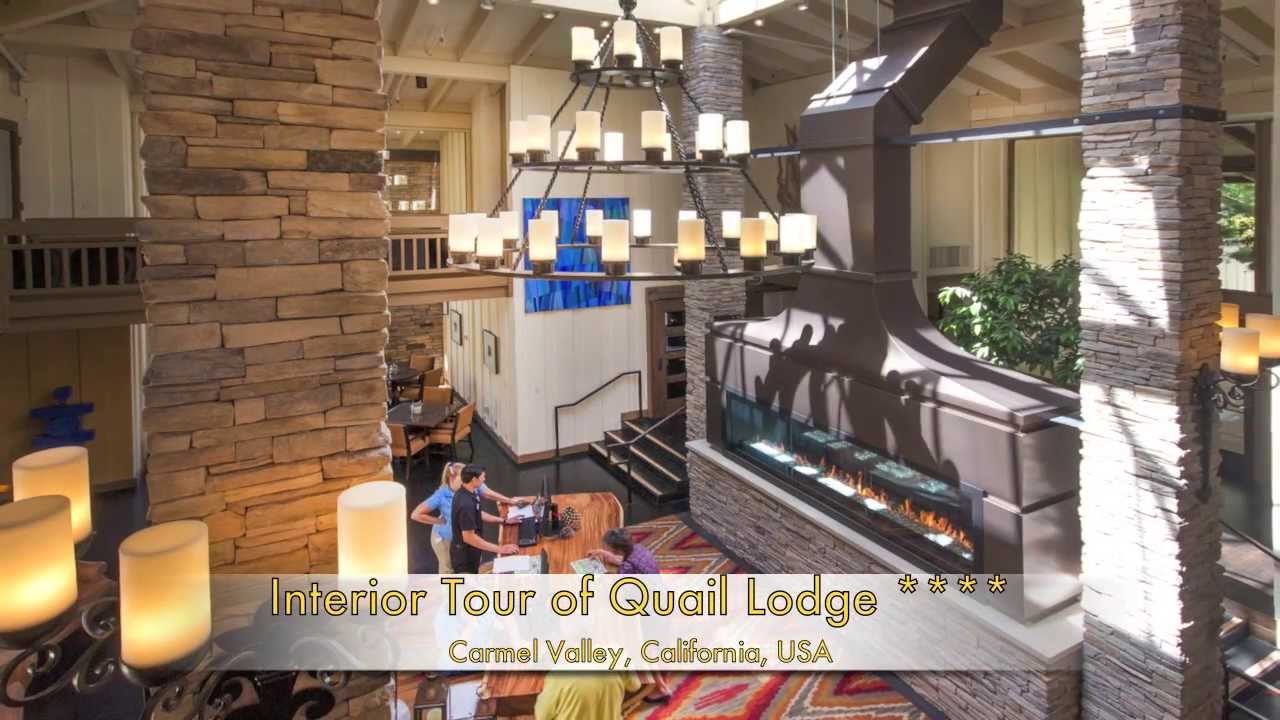 Quail Lodge Hotel & Golf Course WalkThru of the Interiors