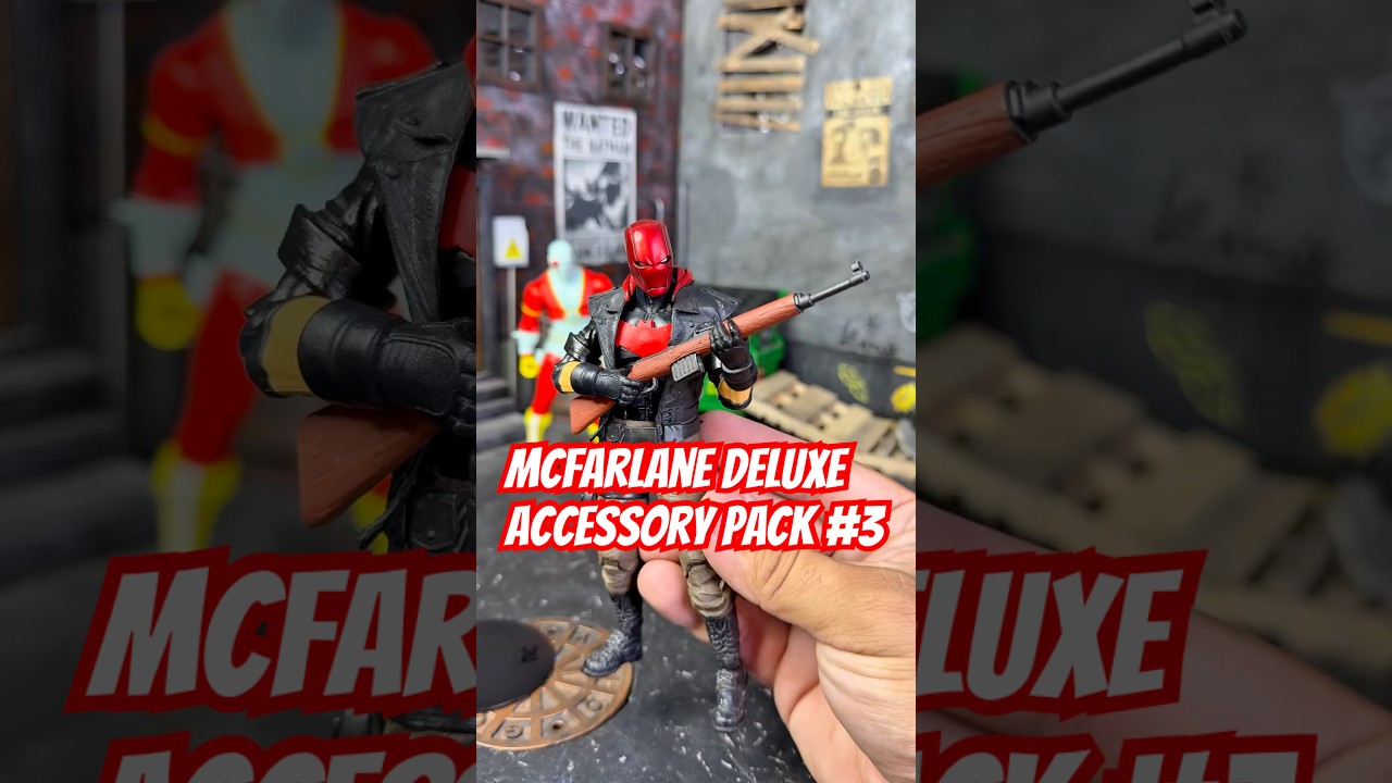 Deluxe Accessory Pack 3 #mcfarlanetoys #dcmultiverse #actionfigures #review #unboxing #guns #toys