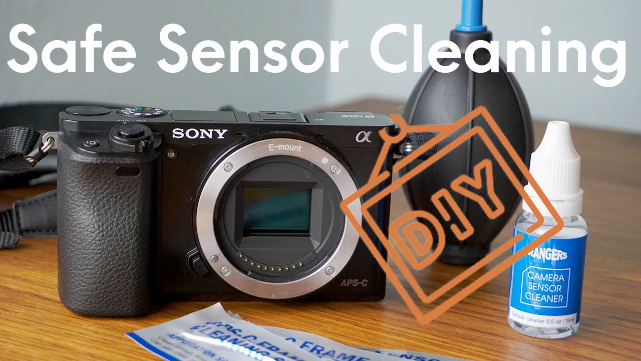 How to Clean your Camera Sensor (a5100 a6000)