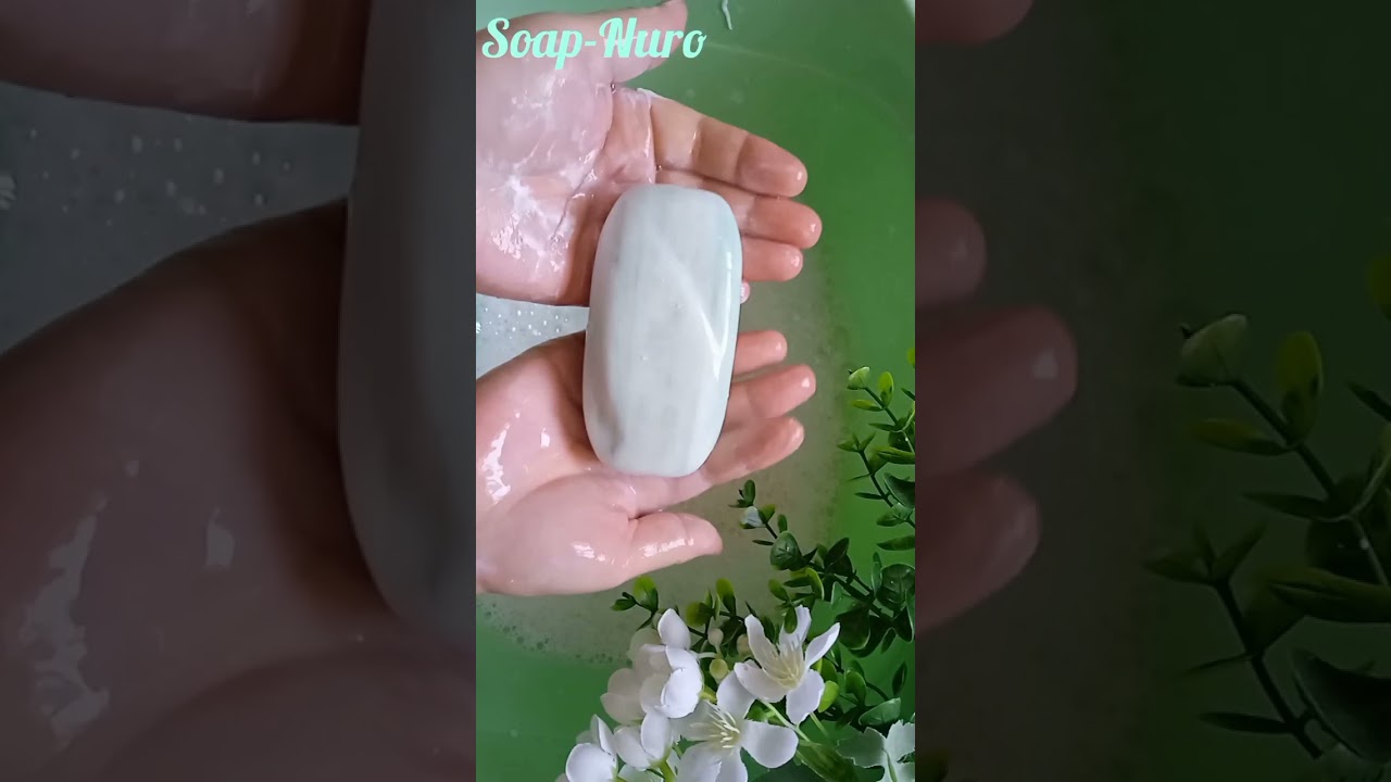 Soaping soap / Sovia / ASMR / relaxing / foaming #justsoaps #asmrfoam