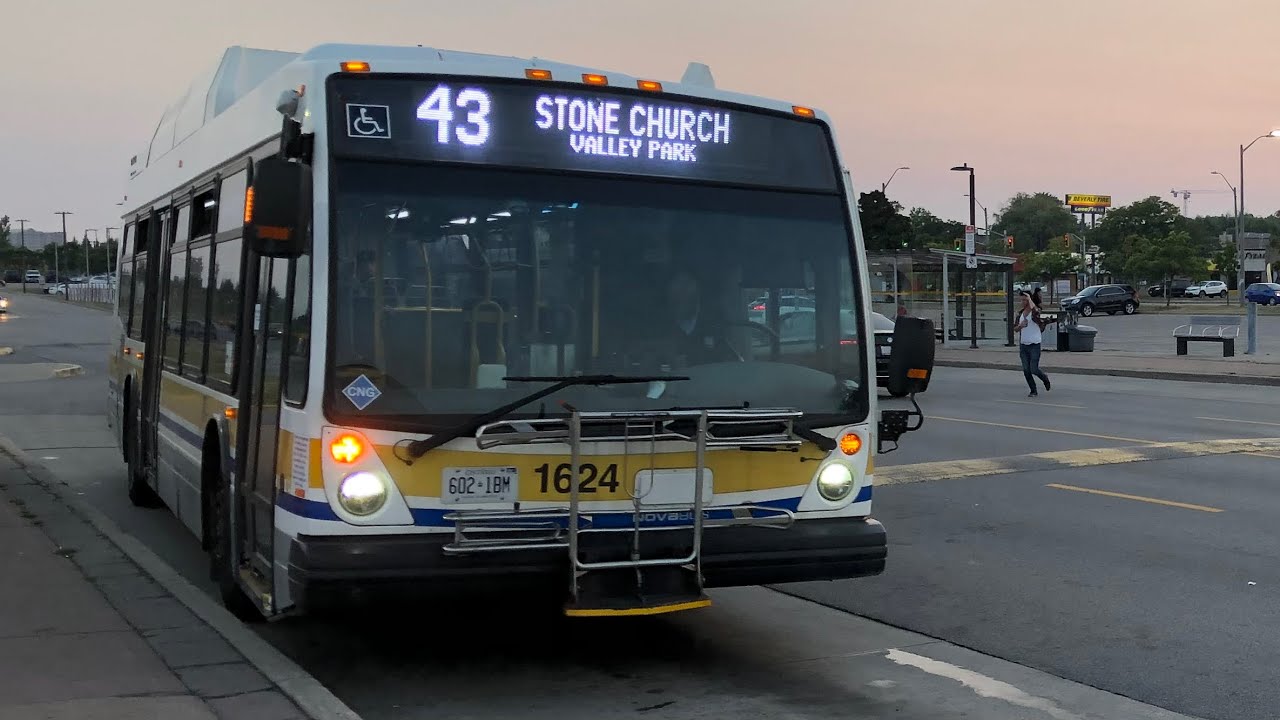 Ride on HSR 1624 on route 43 Stone Church