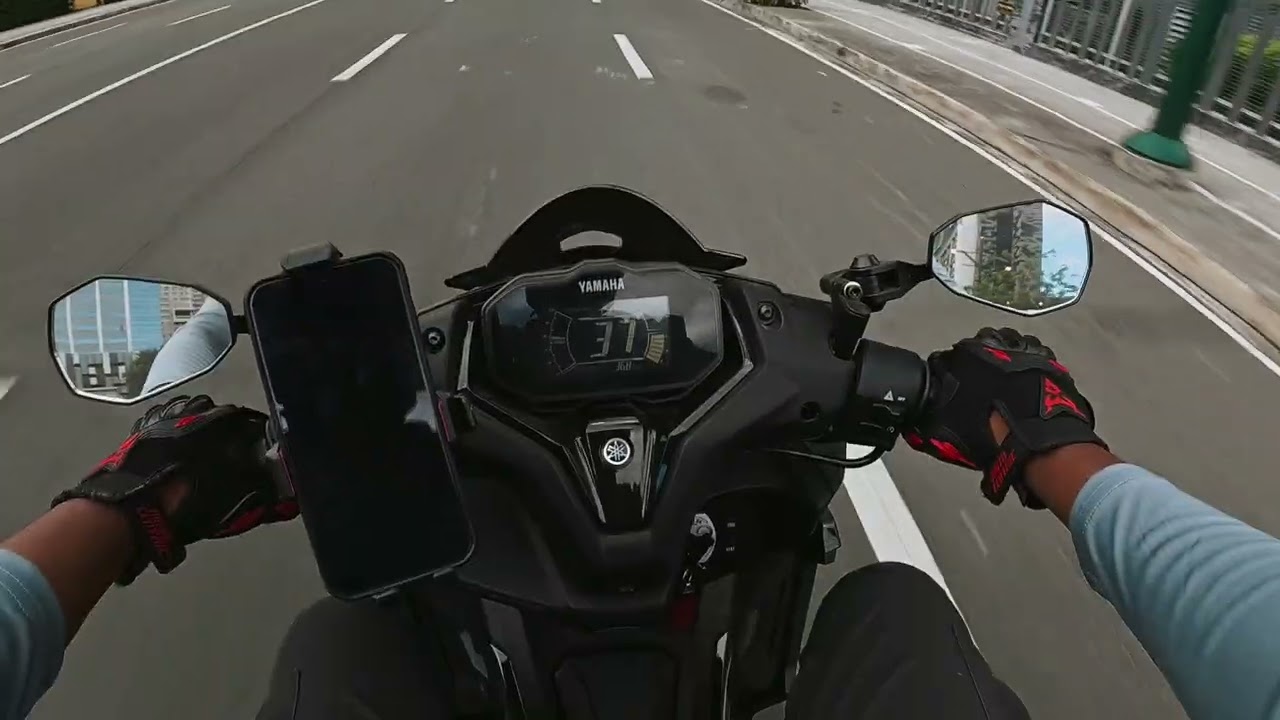 Let's Ride To Mc Donalds In Manila | Yamaha Aerox V3 Pov