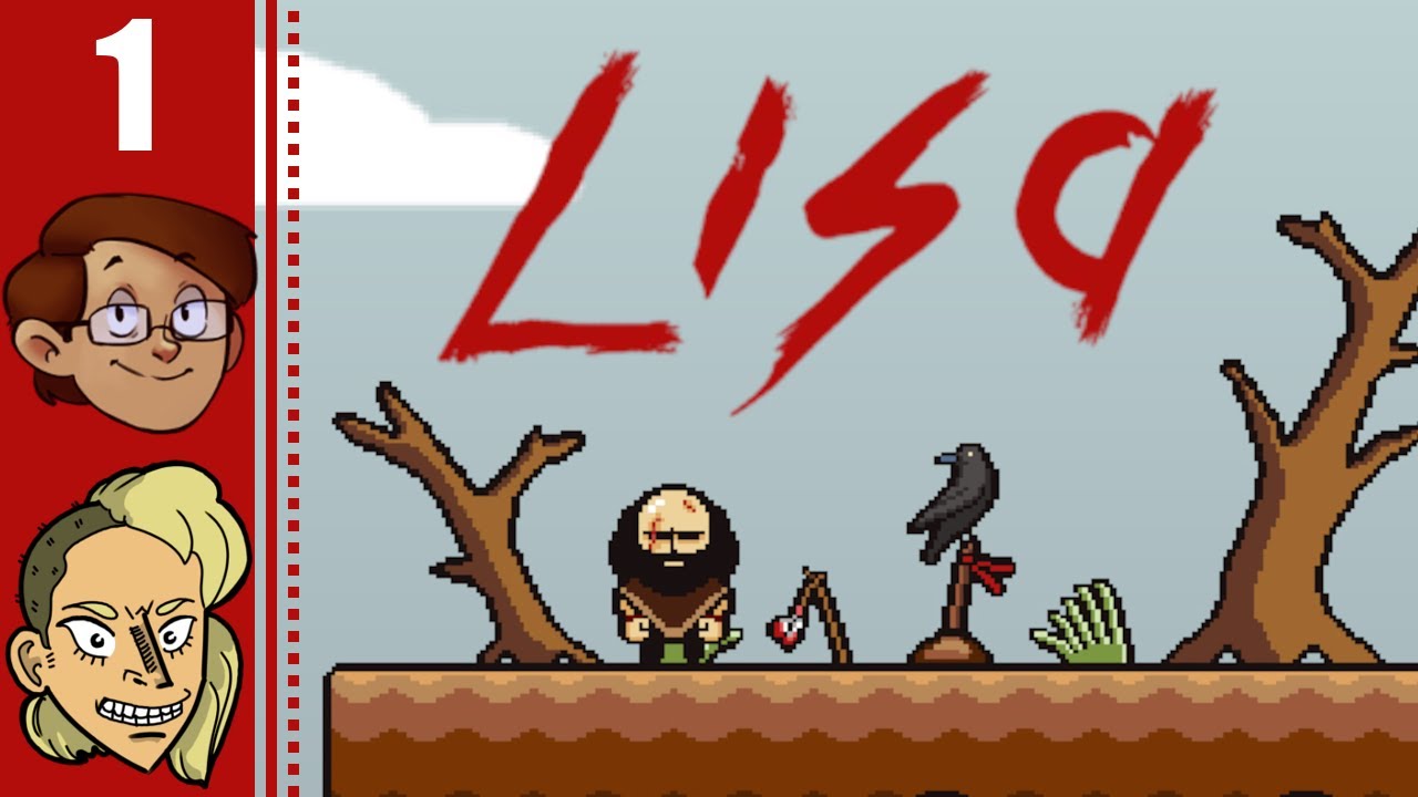 Let's Play Lisa: The Painful Part 1 - The Miserable Journey of a Broken Man...