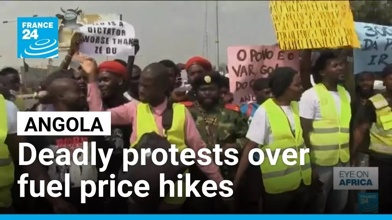 Angola: Deadly protests erupt over fuel price hikes • FRANCE 24 English