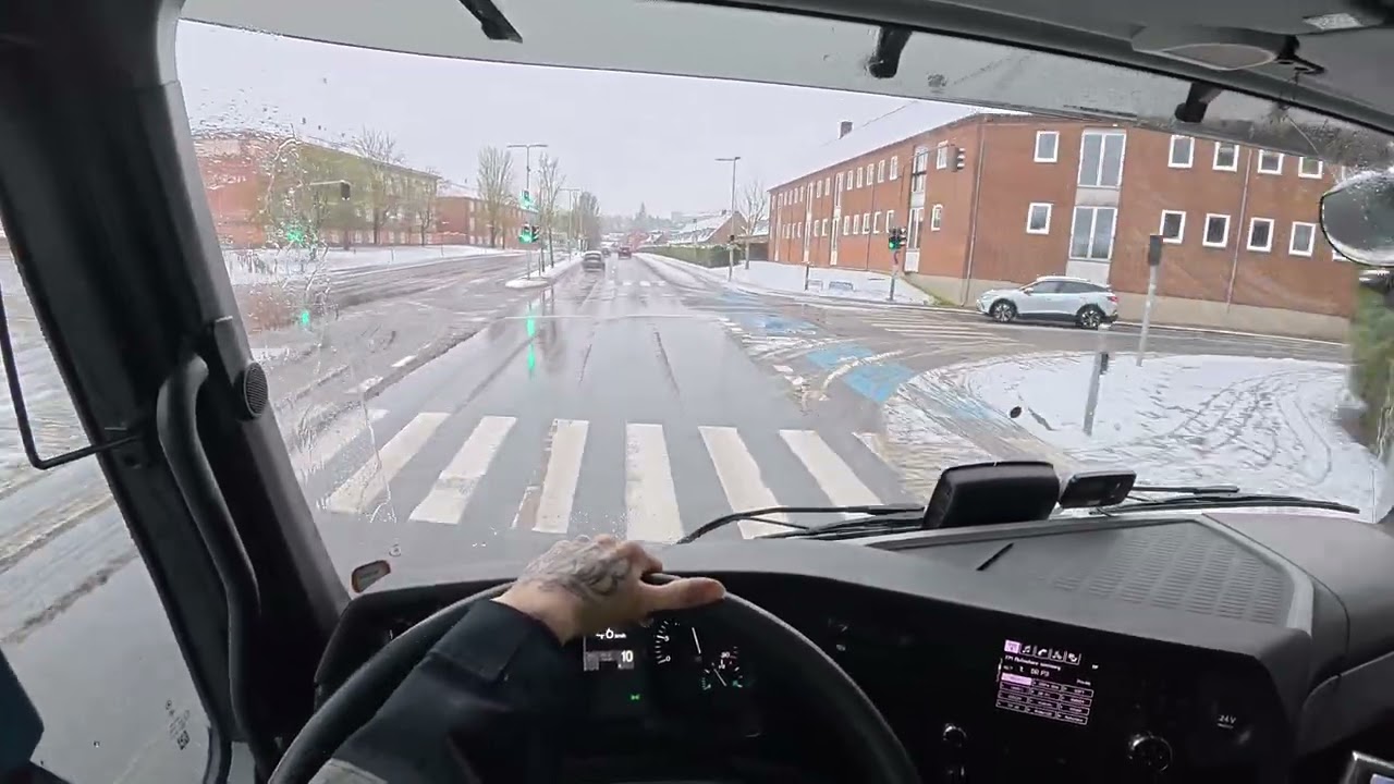 🇩🇰 POV Trucking | Mercedes Antos | Kolding - Esbjerg