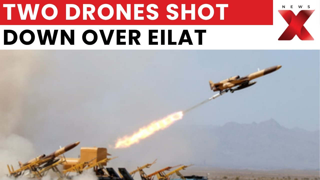 Israel Intercepts Drones Over Eilat; Northern Cities Face Rocket Alerts Amid Escalation | NewsX