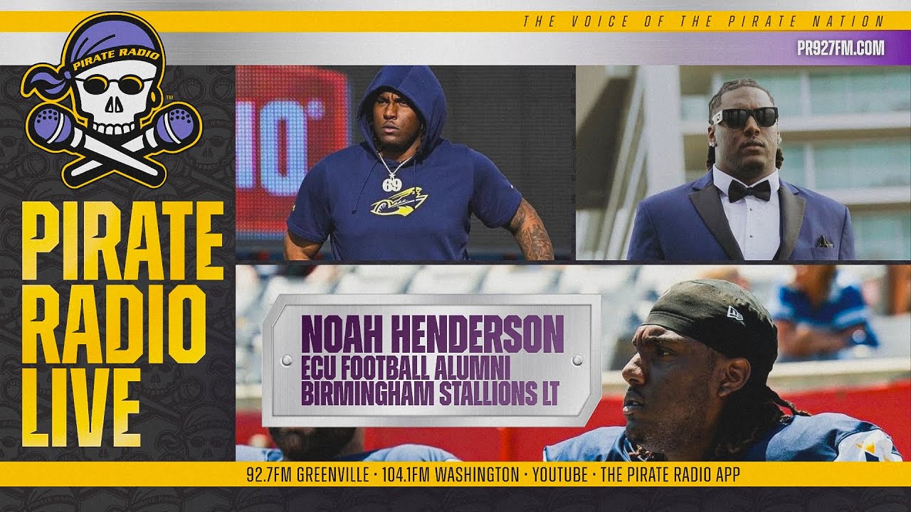 ECU FB Alum Noah Henderson previews playing in the UFL with the Birmingham Stallions 2/26/26