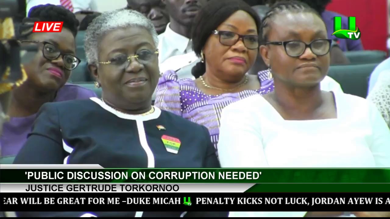 'Public Discussion On Corruption Needed' – Justice Gertrude Torkornoo