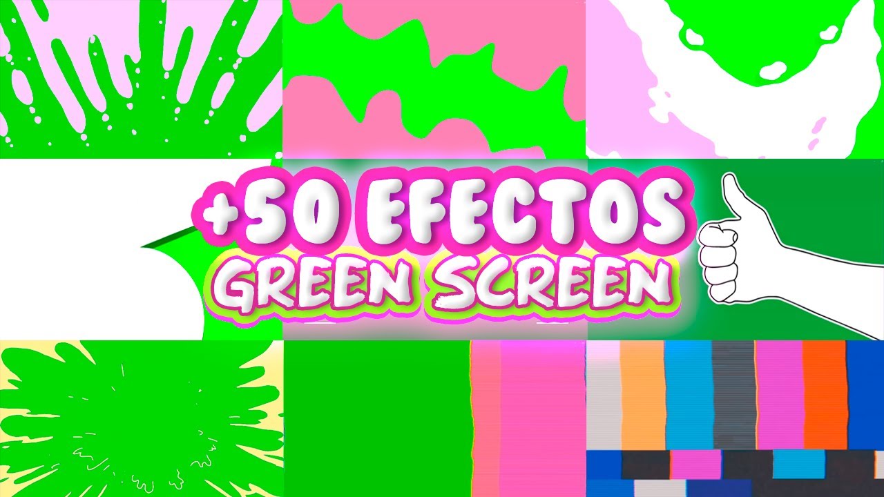 EFECTOS PARA VIDEOS DE YOUTUBE 🤩💚 +50 PANTALLAS VERDE/ GREEN SCREEN 2024- F&aacute;tima Lozano