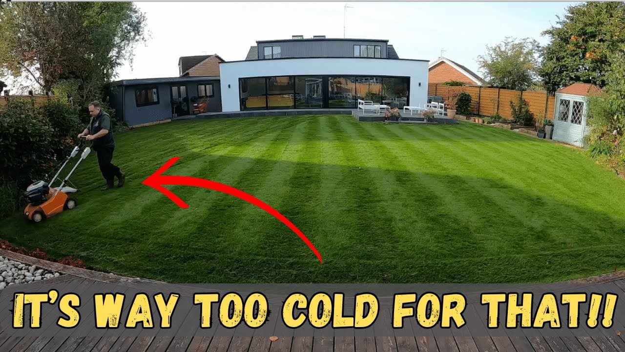 Can You SCARIFY And AERATE In COLD Autumn Weather?