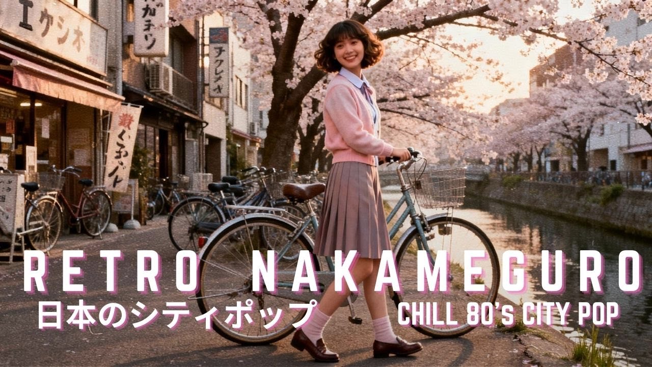 R E T R O　N A K A M E G U R O – 日本のシティポップ｜CHILL 80’s CITY POP PLAYLIST 🌸
