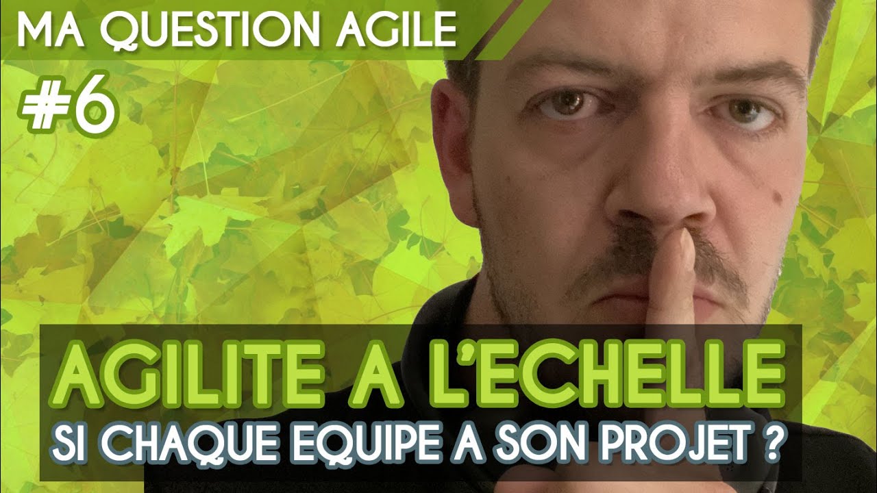 L'agilité à l'échelle si chaque équipe a son projet ? - La Question Agile #6