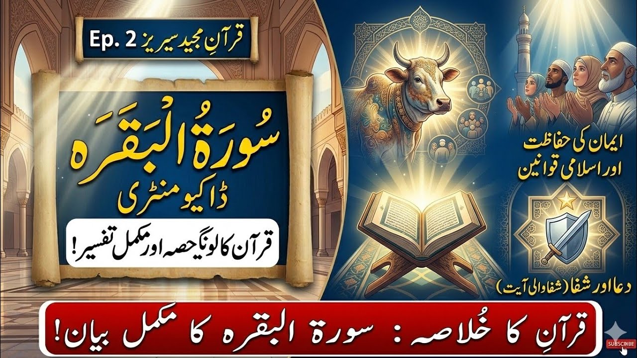 Surah Baqarah Complete Bayan | Ayat al Kursi & Last 2 Verses Explained