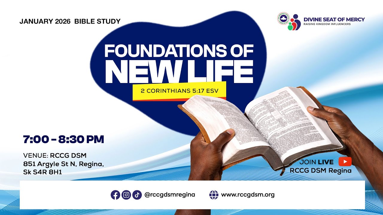RCCG DSM REGINA || MID-WEEK SERVICE || JANUARY 20TH, 2026