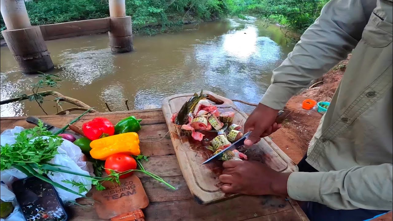 PESCAMOS E PREPARAMOS OS PEIXES DE BAIXO DA PONTE DO RIO JATOBA. Voce vai sair dessa Pacheco 🙏🏽