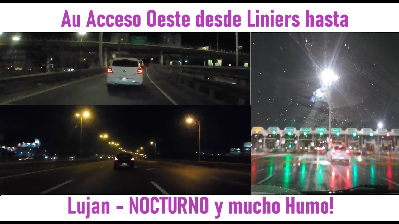 Time lapse Nocturno Au Acceso Oeste hasta Lujan - Conexión con Au RN 5 [BS AS] [ARG] [JUN23] #6