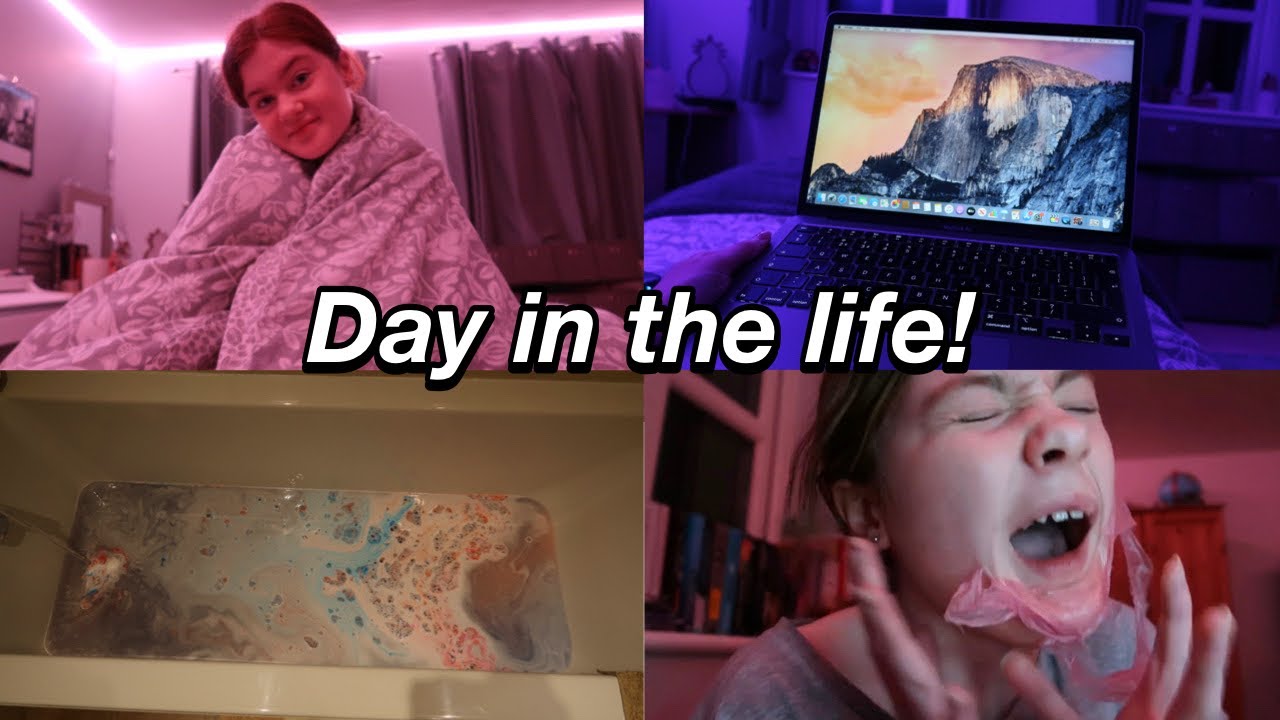 Productive Online School Day in the Life