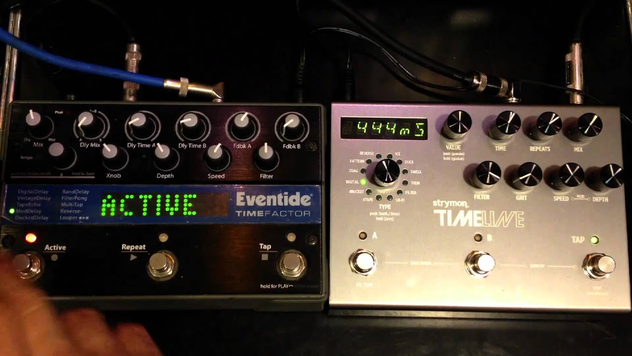 Strymon Timeline vs Eventide Timefactor