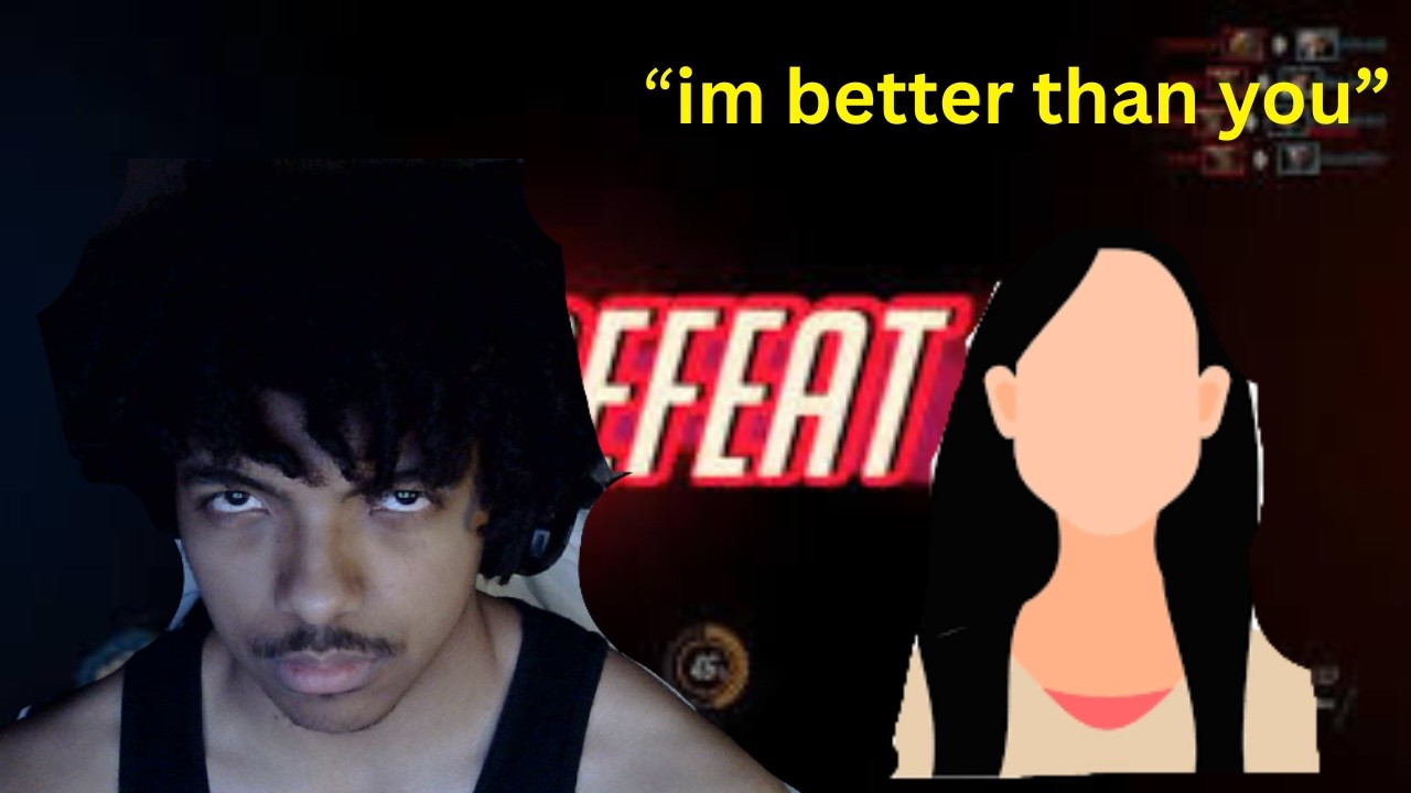 getting ragebaited by a egirl  (overwatch)