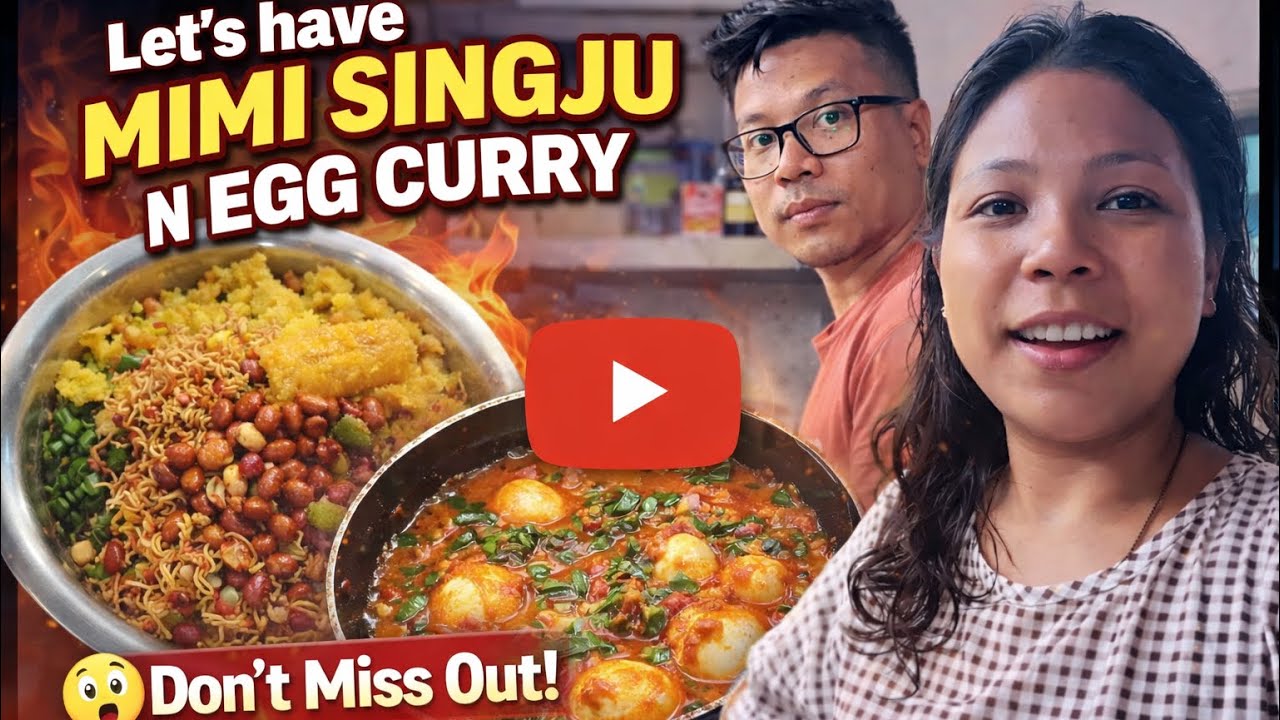 Today’s Menu: Mimi Singju n Egg Curry 😋
