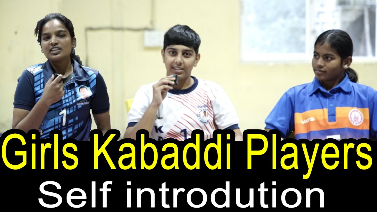 Top Girls| Kabbadi Players | Self introduction & Journeys | Khel Kabaddi