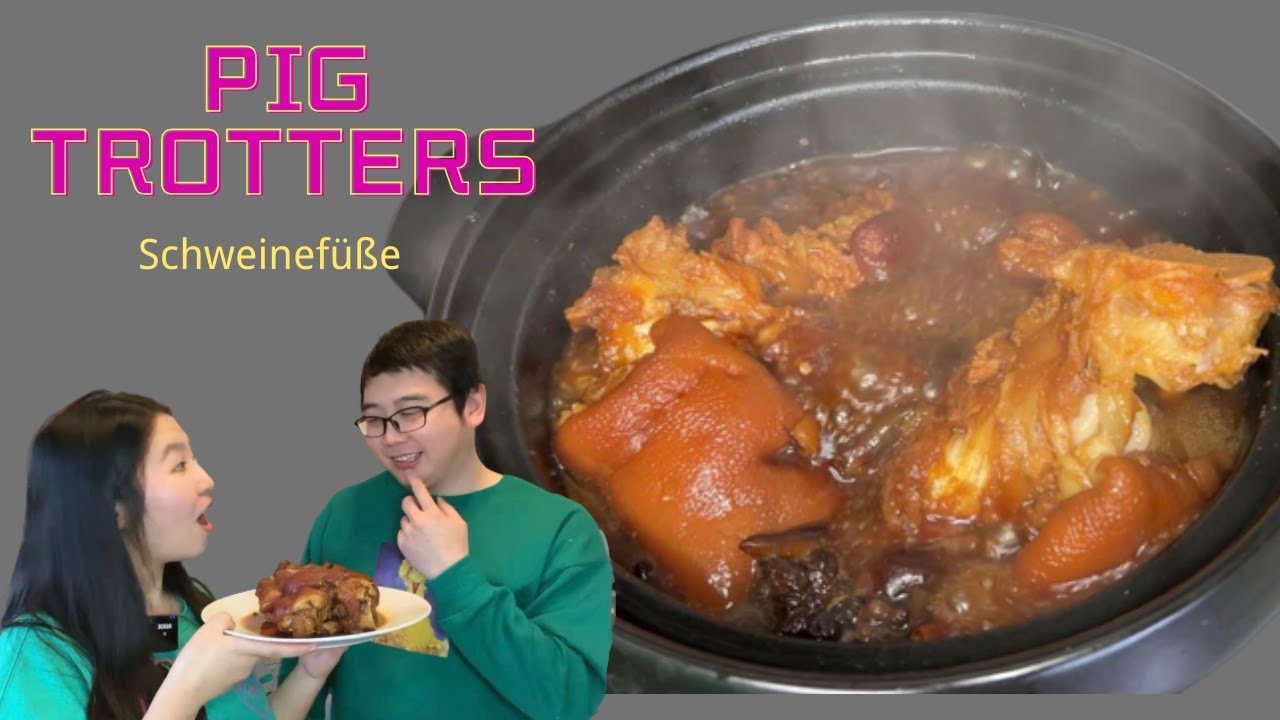 How to cook pig trotters |Chinese braised pig trotters recipe | Pig trotters recipe | Schweinef&uuml;&szlig;e