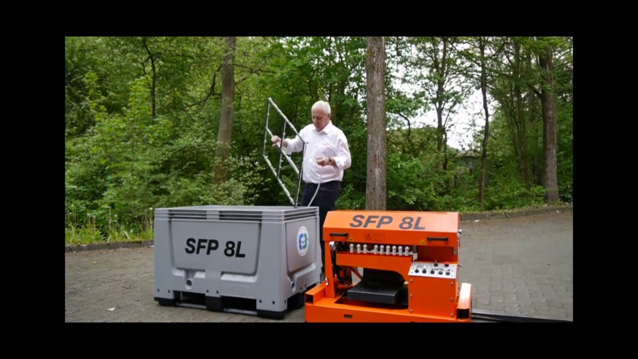 Golz Slurry Solutions SFP8L - Slurry Fox setup & operation - Presse filtre