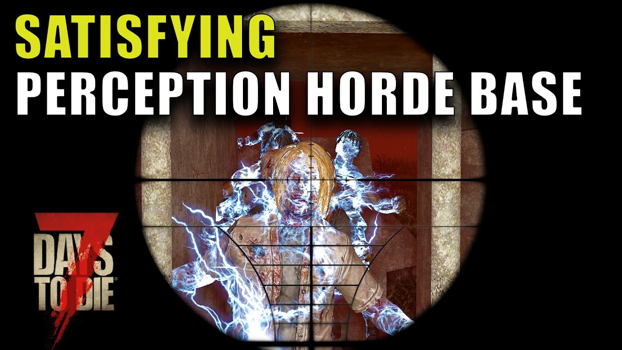 Мне нравится эта база Орды в Perception - Выживание и возрождение - 7 Days To Die 2.5