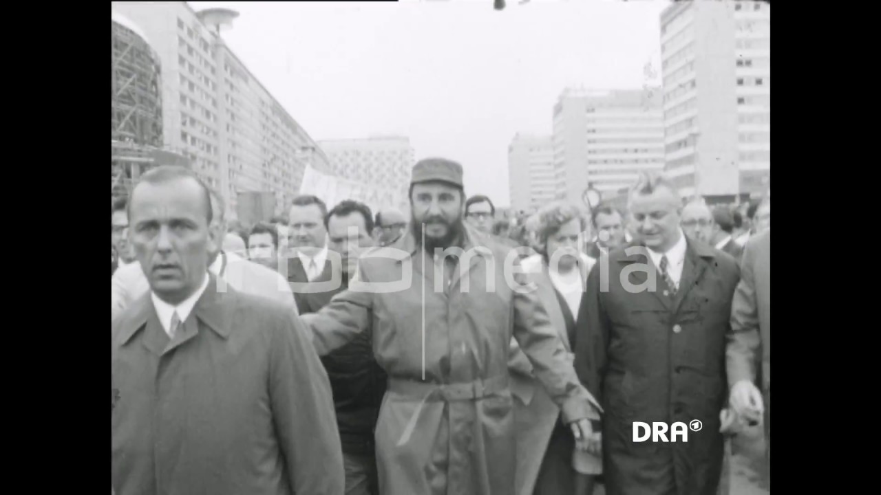 Fidel Castro in Rostock, 1972