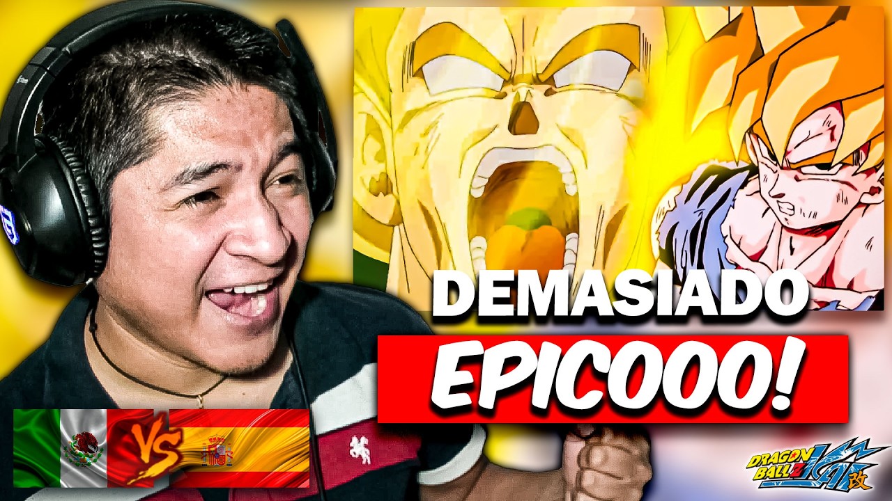 Es MEJOR de lo que creen: Goku SE TRANSFORMA en SSJ por 1era vez | Comparación de Doblaje DBZ KAI