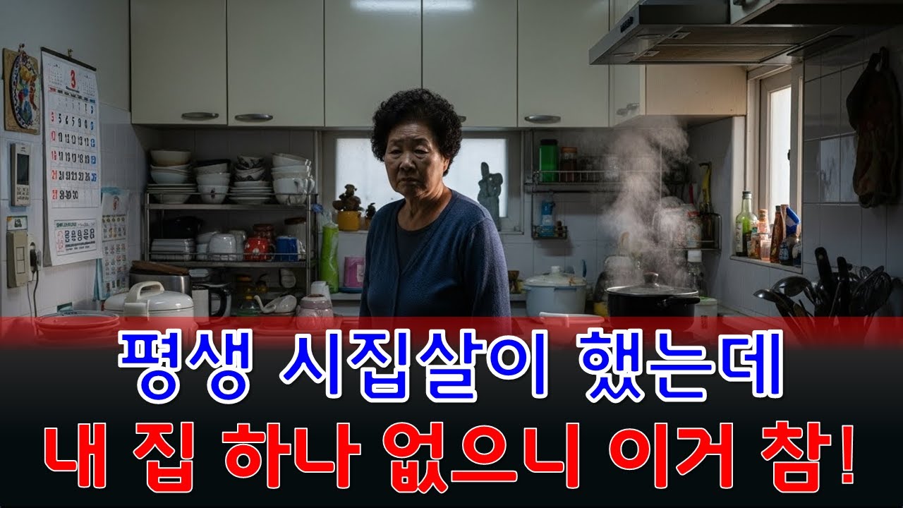 명절날 시어머니 한마디에 인생이 바뀐 65세 여성의 선택ㅣ인생사연ㅣ감동사연ㅣ행복사연ㅣ시니어사연