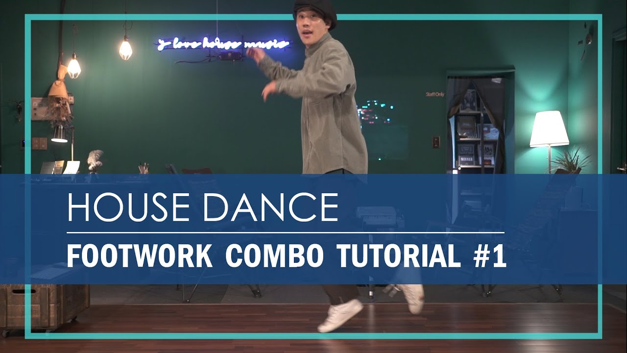 House Dance Tutorials - Footwork Combo #1 | Taesung | Higgs | Seoul