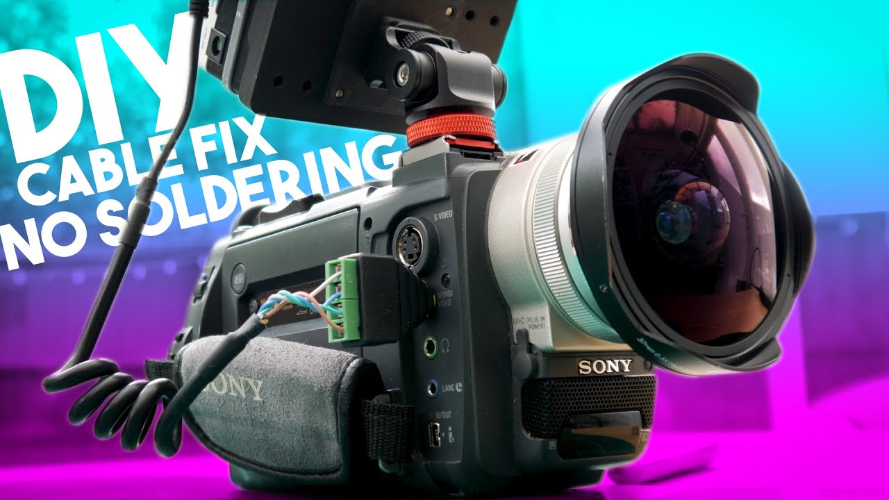 Lets finally fix this pesky PowerPlay Cable! [ Tapeless Camcorder ]