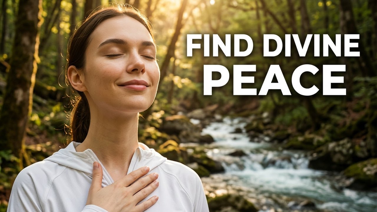Divine Peace | Stress Melts Away with Nature Sounds & Uplifting Christian Melodies | John 14:27