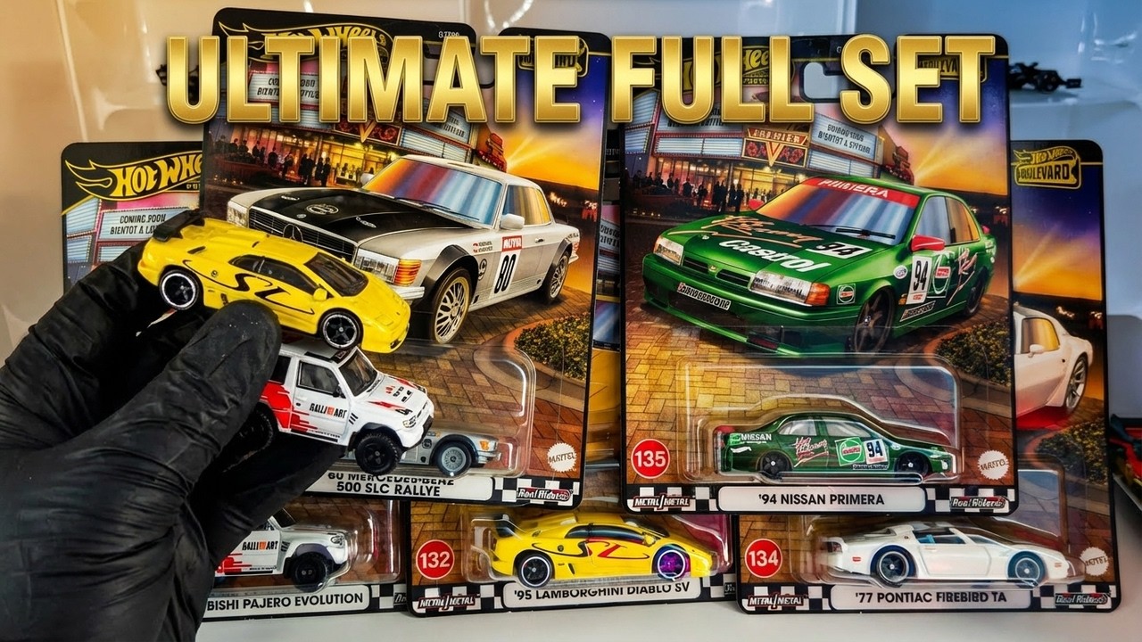 Hot Wheels Premium Boulevard Mix 4 - inceleme ve ilk bakış!