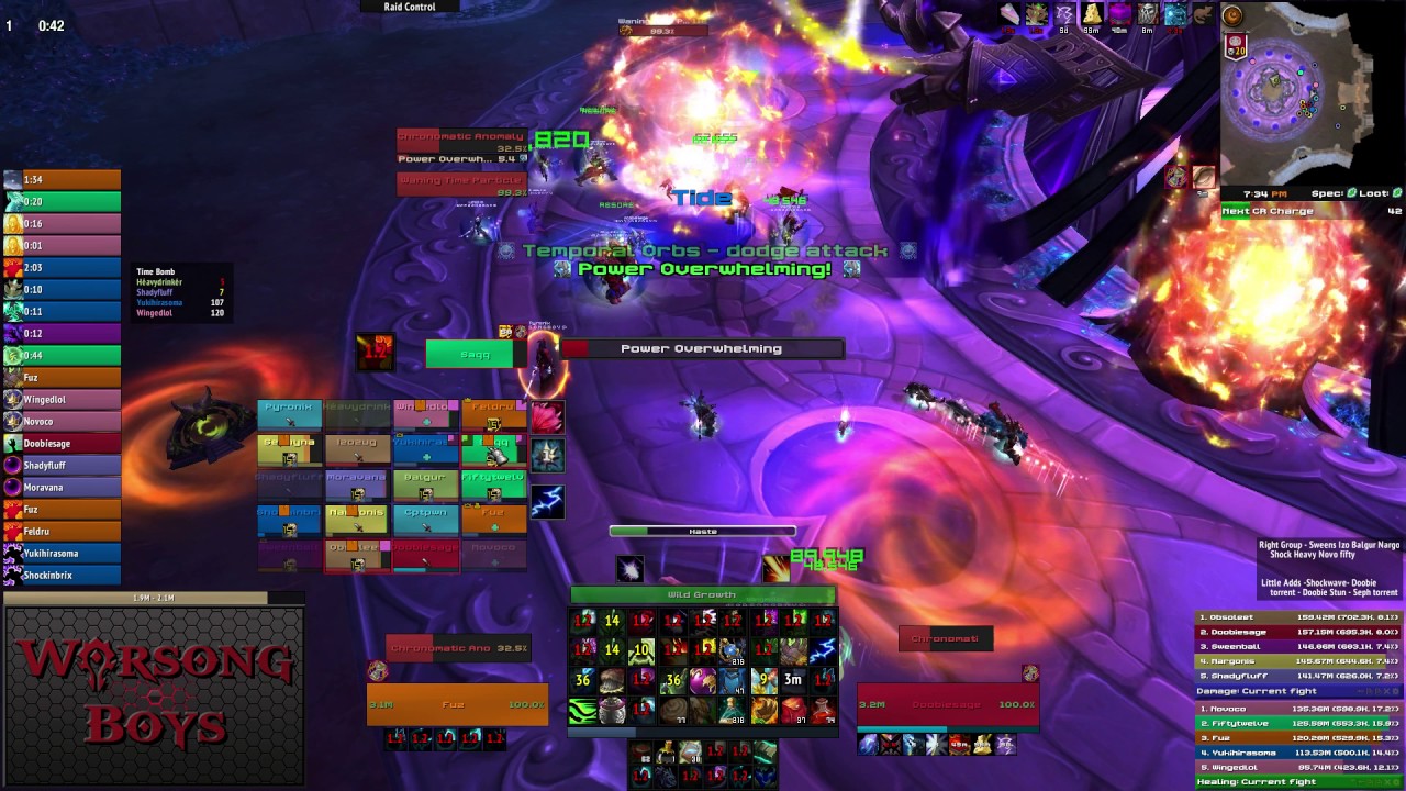 Chronomatic Anomaly - Mythic Nighthold | Warsong Boys