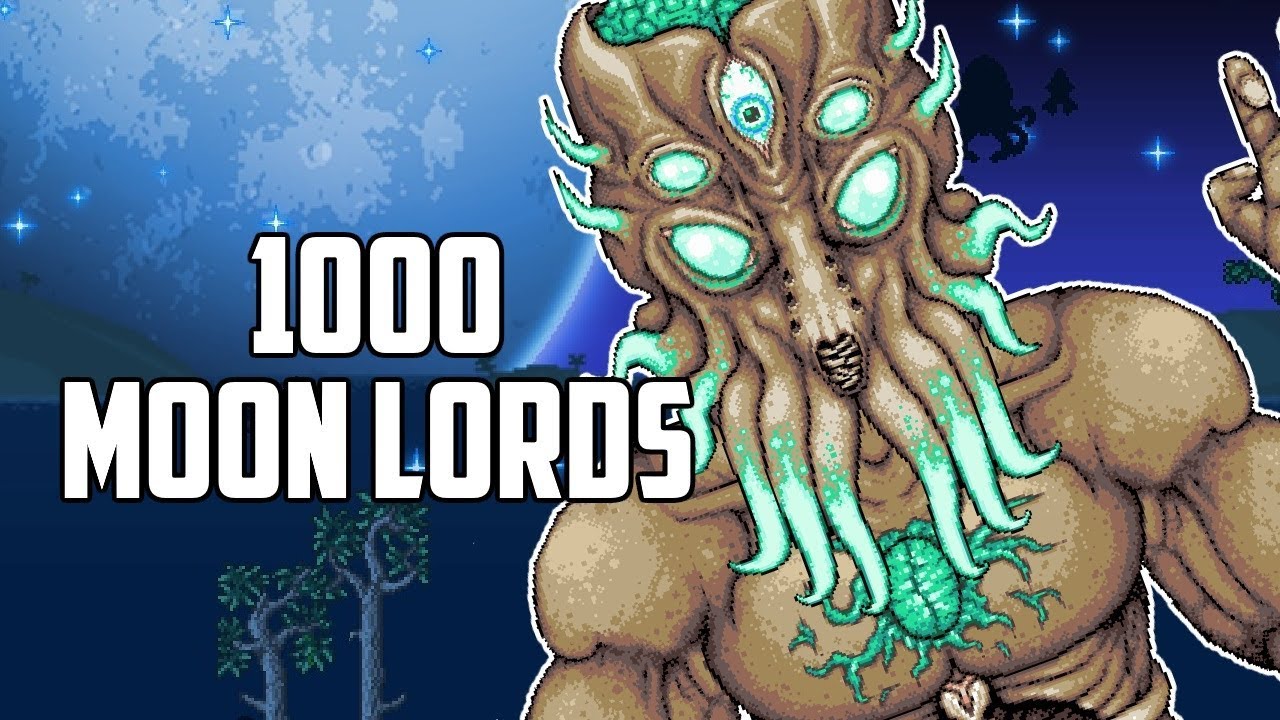 Terraria 1000 MOON LORDS! How much LOOT will we get? | 1000 Bosses | PC