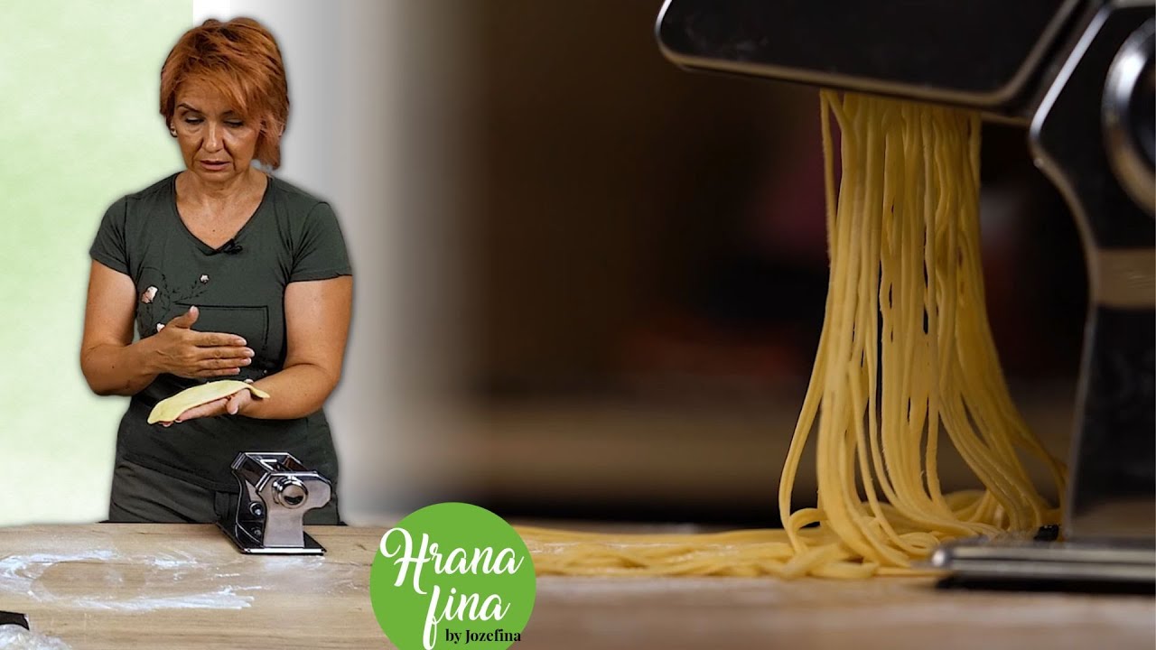 Kako napraviti domaće rezance za juhu? | HRANA FINA BY JOZEFINA