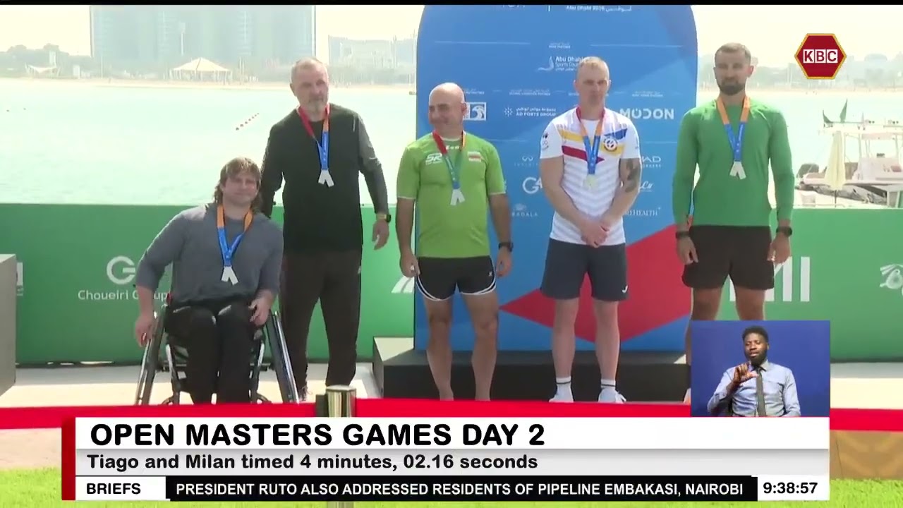 Open Masters Games Day 2: Tiago Oliveira, Milan Gajdobranski win gold in 1000m