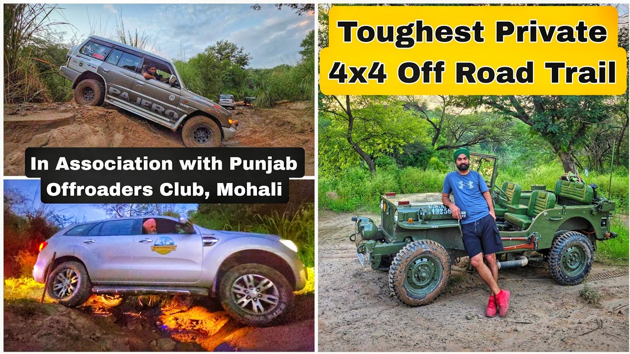 Chandigarh's Toughest Private 4x4 Off Road Trail
