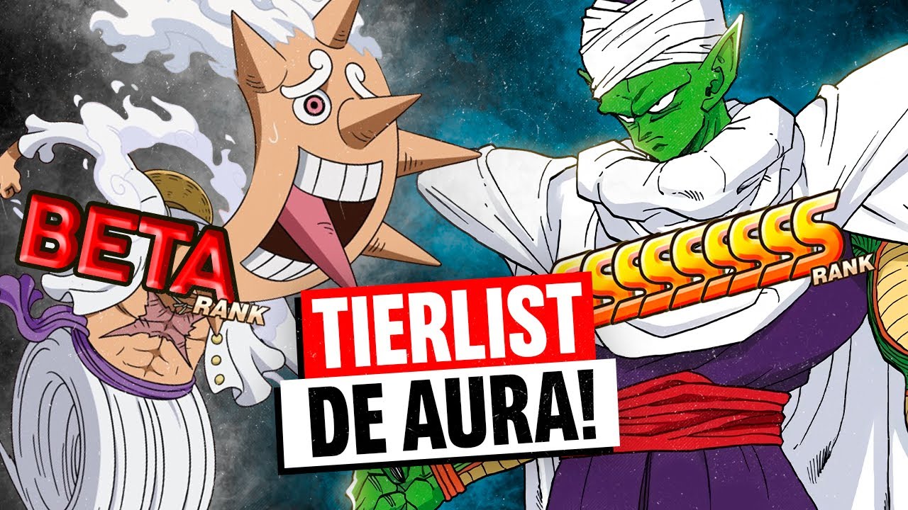 PERSONAGENS COM MAIS AURA NOS ANIMES! ☠️🔥- TIERLIST