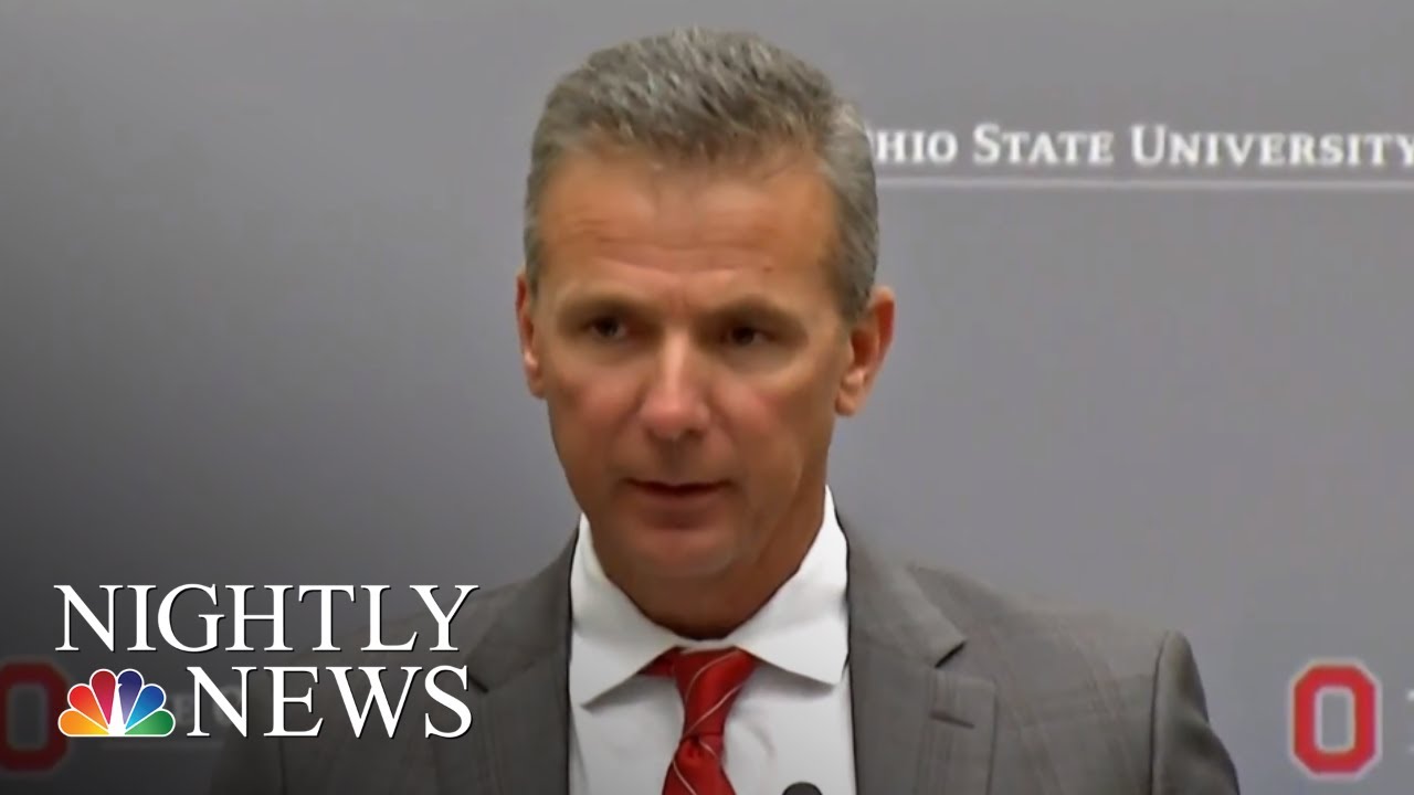 Ohio State Football Coach Urban Meyer Suspended For 3 Games | NBC Nightly News