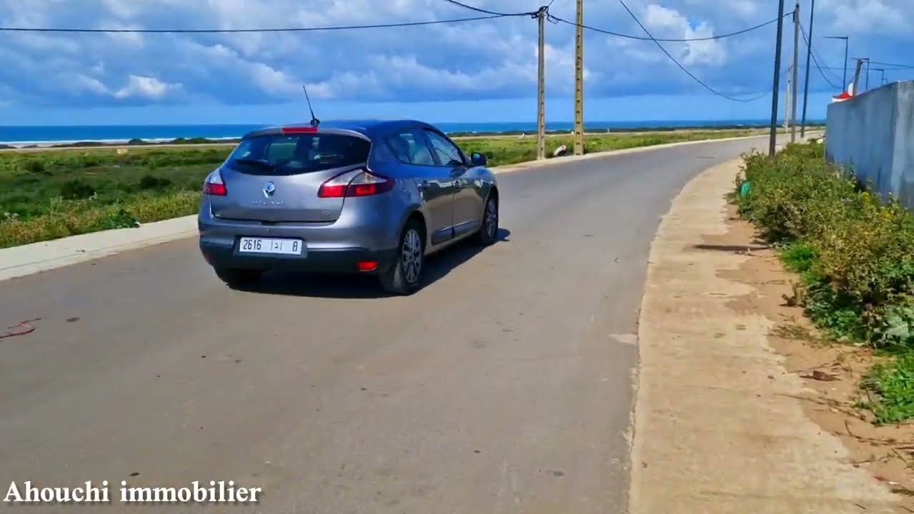 أرض للبيع فيلا مساحة  1000 متر شاطئ الهوراة  طنجة