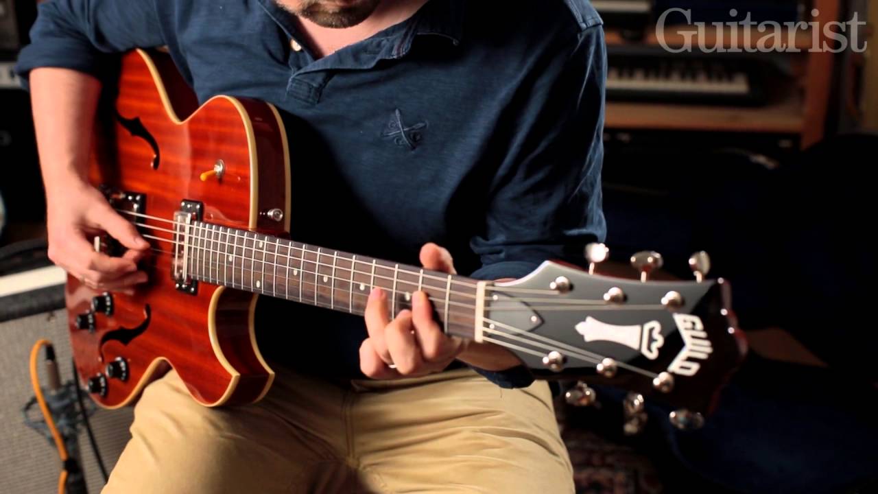 Guild Starfire STII semi demo