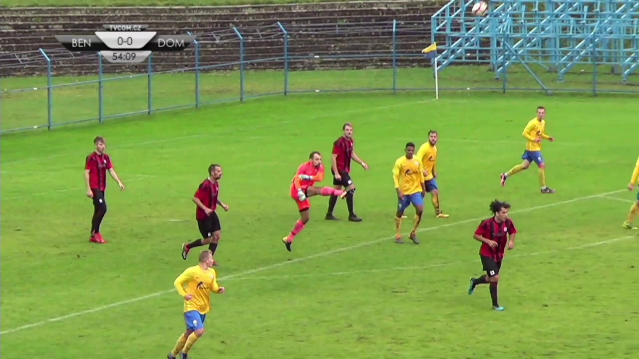 SK Bene&scaron;ov -  TJ Jiskra  Domažlice