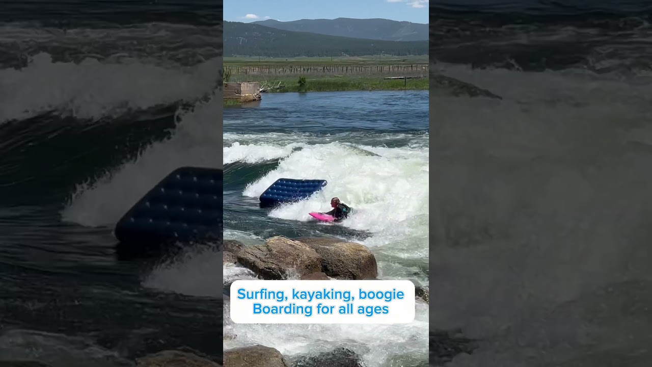 Kellys whitewater park in cascade Idaho #campingcascade #idahooutdoors o