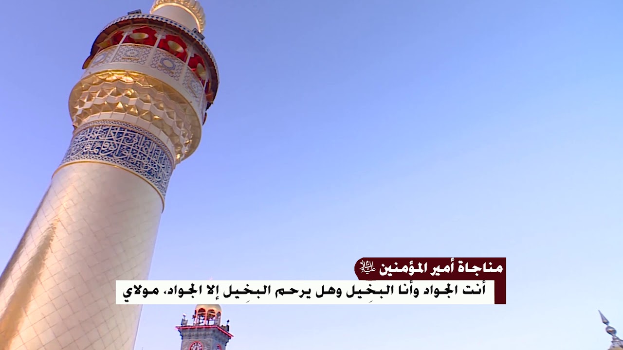 مناجاة أمير المؤمنين عليه السلام - القارئ السيد هاني الموسوي