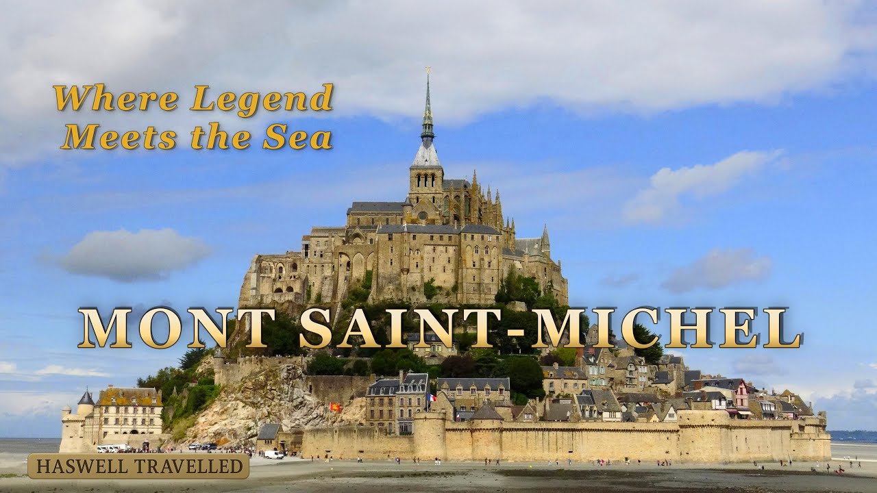 Mont Saint-Michel: Medieval Village Walking Tour & Night Views | Normandy France 4K