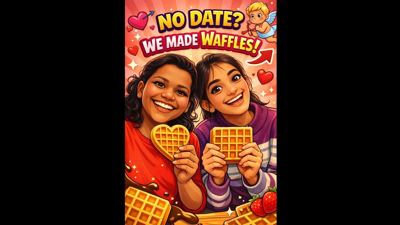 Singles on Valentine’s Day Be Like… 🤣 | Waffle Vlog!🧇