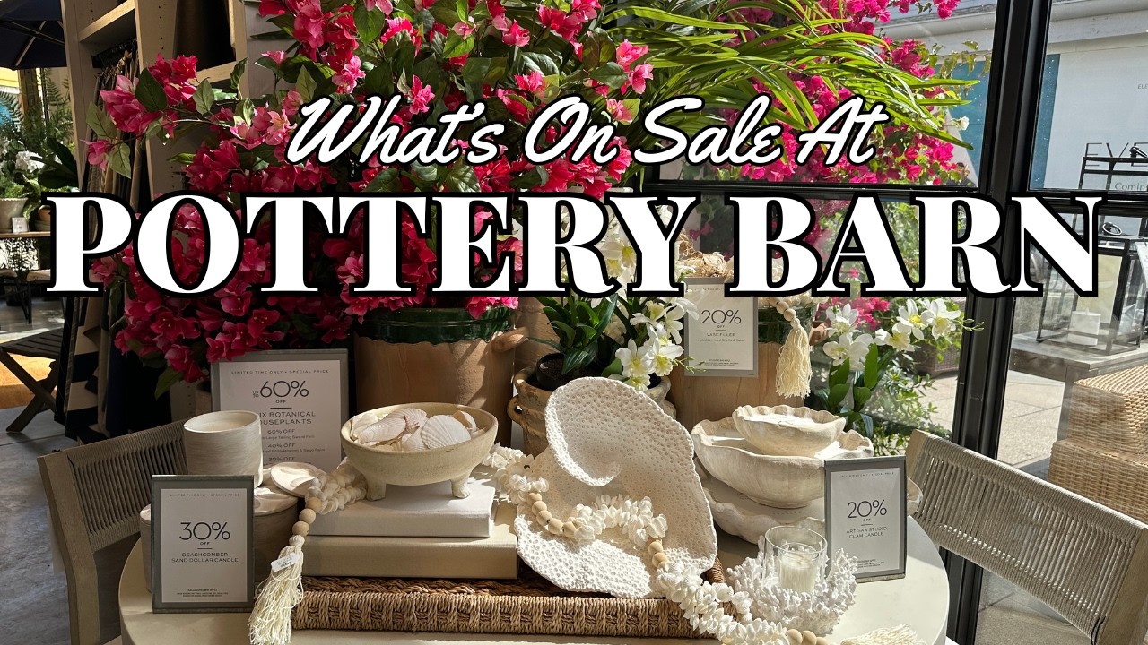 POTTERY BARN is having a SALE!